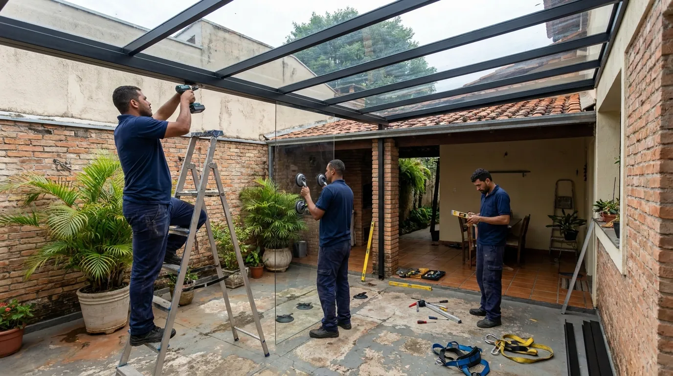 Troca de Estruturas Antigas em Belém‑PA
