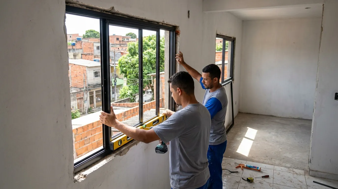 Produção de Portas e Janelas em Belém‑PA