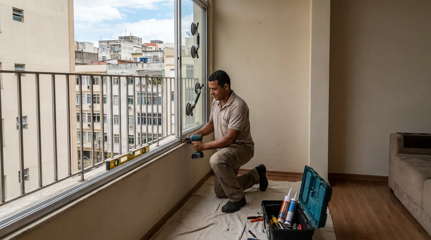 Troca de Painéis de Vidro em Belém‑PA